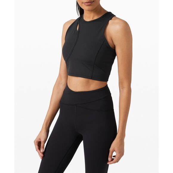 Lululemon Aligned Angles Tank Black - 6 - Picture 1 of 5